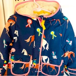 Girls 3T jackets: The North Face, Mini Boden and Lands End